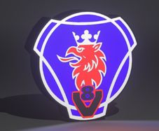 Large Scania V8 LED Lightbox
