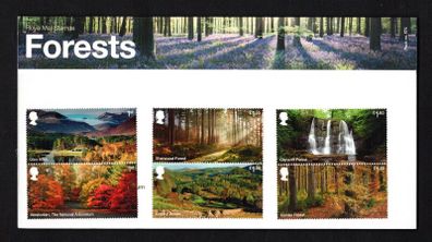 2019 Great Britain Forests Commemorative Stamps Presentation Pack
