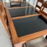 Dining Table and 6 matching chairs for sale Image 4