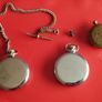 Set of 3 Vintage Pocket Watches - Incl. Working Ingersoll Triumph Image 2