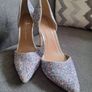 High Heels/Womens Glitter Heels ..  Size: UK 5 ..  Price Drop Image 6