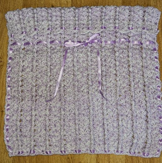 Crochet Pram Blanket BRAND NEW!!!
