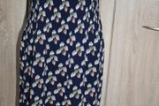 Navy midi dress size UK16 EU44 Postage included