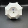 Vintage Japanese Porcelain Umbrella Dish with Handle Image 2