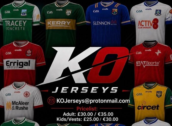 GAA 2026 Jerseys