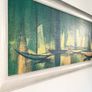 Vintage Retro Mid Century original Framed Art - William Rutledge Image 2