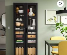 ikea glass Cabinet