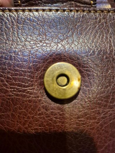 Vintage Texier Leather Bag Briefcase