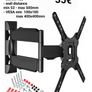 TV Wall Mount Bracket Tilt Swivel 32" - 55" TV Image 3