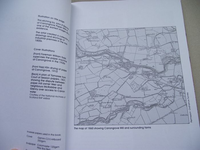 'Carrongrove: 200 years of Papermaking' by Argyll Publishing