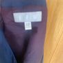 JFW long light coat viscose/linen - size 12- denim blue Image 5