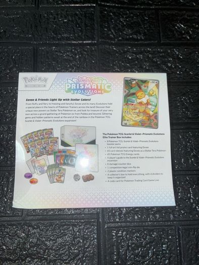 Prismatic Evolution ETB Pokemon