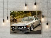 Vintage BMW car printed picture on pvc foamex board