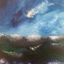 Wild sea oil painting Image 2