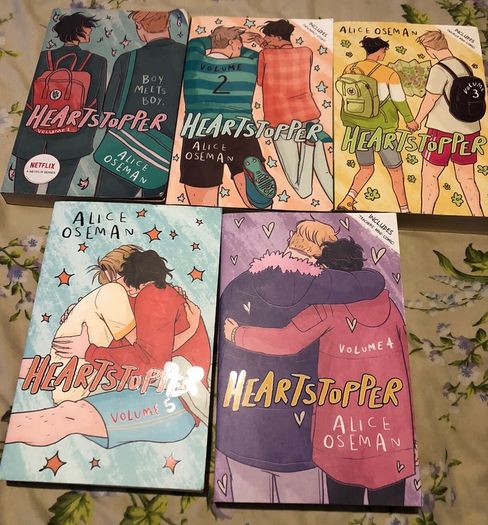 Heart stopper 1-5 Alice Oseman Comics
