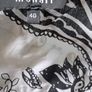 Monari Embellished Black/White Top Size 40 L Image 8