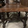 8 Tudor style chairs hand tooled leather nationwide delivery Image 4