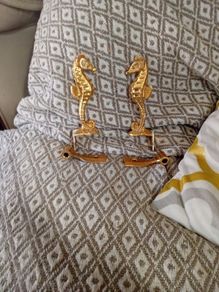 Brass Seahorse
