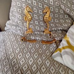 Brass Seahorse