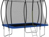Trampoline Set Rectangular 274x183x76 cm 150 kg