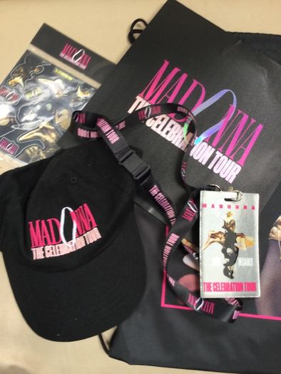 Madonna celebration tour vip gift pack