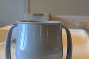 Doidy cup and suction plate for feeding.