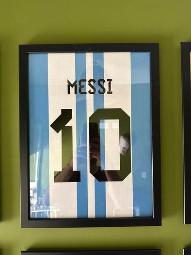 Kids football jersey picture frames