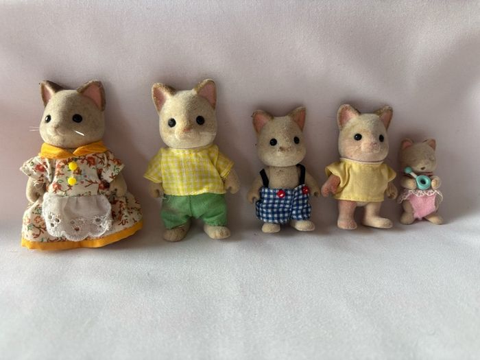 21 Sylvanian Families dolls