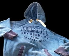 Vintage Diesel Hoodie - Brand New With Tags - Size XL - Pristine!