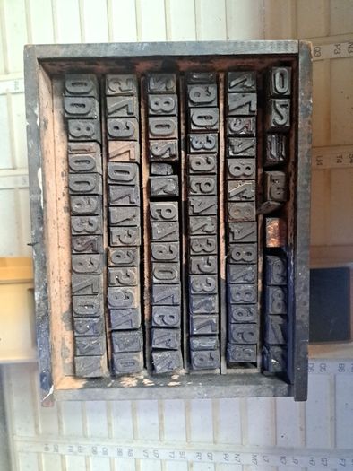 Vintage Wooden Typography Stamps