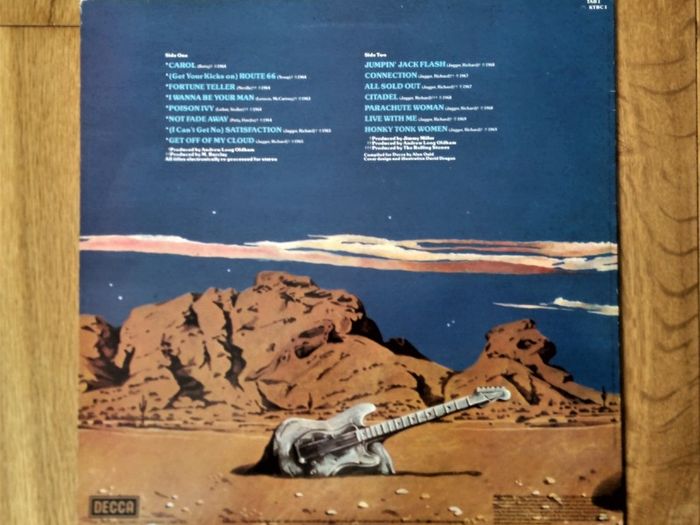 1st.Press.The Rolling Stones''Solid Rock''Lp.DECCA.Ecxellend cond.