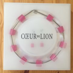 Coeur de Lion Cube Necklace and Earrings NEW