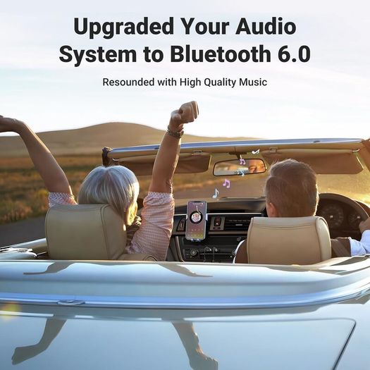 Bluetooth Aux Adapter, Car Aux Bluetooth 6.0 Receiver USB Audio Adaptor with 3.5mm Jack for Home Stereo Music Streaming Built-in Microphone Plug and Play Auto on Handsfree Car Kit Visit the UGREEN Store
