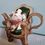 Rare Collectible  Royal Albert 'Old Country Roses' Large Autumn Chair  Teapot by Cardew Design Image 2