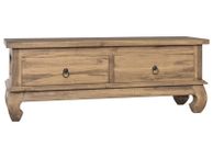 main image for ad TV Cabinet 110x35x40 cm Solid Teak Wood