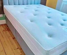 New Stylish single ,Double 4ft, 4ft6, King 5ft And 6ft Superking Sizes Divan Beds Instock. Drawers And Optional Tufted Mattresses Available. Free Delivery