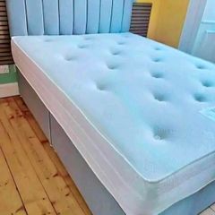 New Stylish single ,Double 4ft, 4ft6, King 5ft And 6ft Superking Sizes Divan Beds Instock. Drawers And Optional Tufted Mattresses Available. Free Delivery