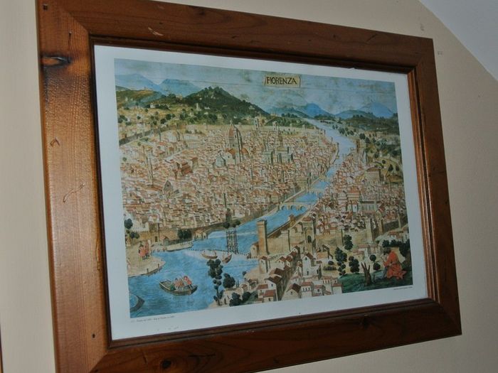 Framed Picture Of Florence Italy
