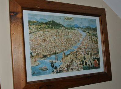 Framed Picture Of Florence Italy