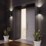 NEW SALE | Black Double Up Down Outdoor Stainless Steel Wall Light, Use GU10 IP65 Image 3
