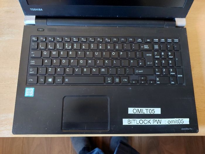 Toshiba Satellite Pro A50-C-24W | Spares or Repair | Untested