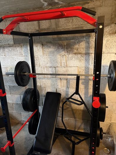 Squat Rack and Accessories