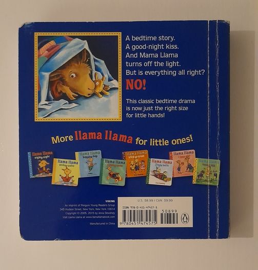 Llama llama red pajama kids book
