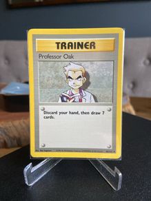 Pokemon Base set Professor Oak 88/102 Near Mint Condition