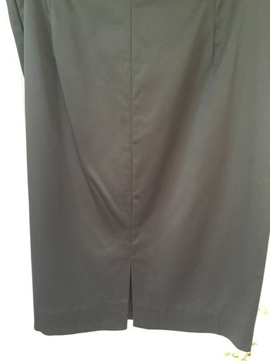 Coast 2 piece olive pencil skirt and Silk wrap