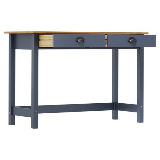 Console Table Hill with 2 Drawers Grey