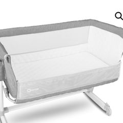 Grey Baby Bed Crib