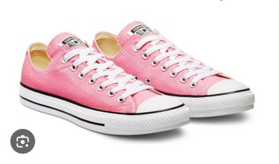 Girl's Converse . Size Uk Junior 13.5