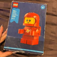 Lego upscaled baby astronaut