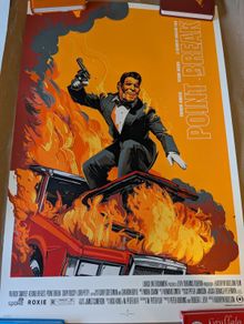 Oliver Barrett Point Break Screen Print Poster Rare